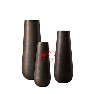 Dernier modèle Design Qualité supérieure Nouveau design Personnalisé Métal Fait à la main Décoration de jardin Mariage Unique Floor Flower Vase - Product Image 2