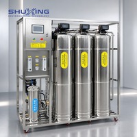 Réservoirs de préfiltration en acier inoxydable SS304 3TPH 8040 FRP pour machine de purification d'eau RO, personnalisés pour usage commercial