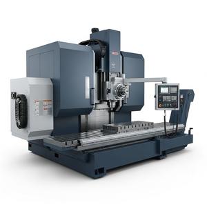 Machine d'alésage horizontale CNC 3 axes haute précision pour le fraisage, le perçage et l'alésage de grandes pièces métalliques, atelier industriel lourd - Product Image 3