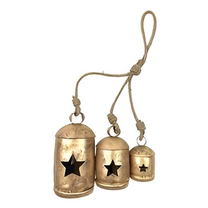 เครื่องตกแต่งคริสต์มาสเหล็กทันสมัยสำหรับต้นคริสต์มาสของแขวนคริสต์มาสที่กำหนดสีและรูปร่างได้เอง - Product Image 5