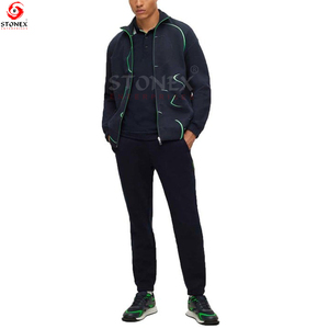 Sudadera de Algodón Premium para Hombre con Cierre, Cuello Redondo, Manga Larga, Logotipo Personalizado, Proveedor Mayorista de Ropa para Marcas de Moda - Product Image 2