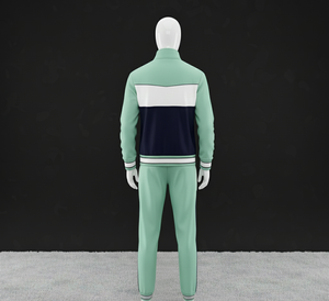 Nueva llegada 2025 chándal Unisex chándal Jogger conjunto bordado 100% algodón chándales para hombres - Product Image 2