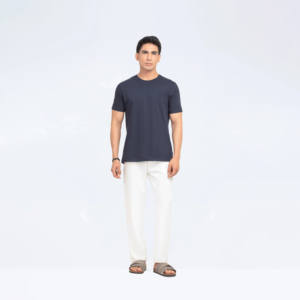 เสื้อเจอร์ซีย์ผ้าฝ้าย100% แบบพรีเมี่ยมเสื้อยืดพิมพ์ลายถ่ายเทความร้อนโลโก้แบบกำหนดเองแห้งเร็วและระบายอากาศได้ดีใส่ได้พอดีตัวปกติ - Product Image 3