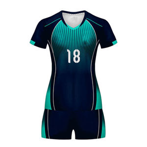 Tenues de volley-ball unisexes personnalisées pour hommes et femmes, créez votre propre logo sur les uniformes de volley-ball - Product Image 3