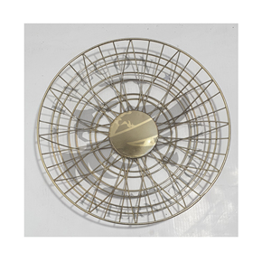 Decoración moderna para el hogar, adornos colgantes de pared de Metal, colgador de espacio navideño para sala de estar, diseño funcional de Arte de pared - Product Image 6