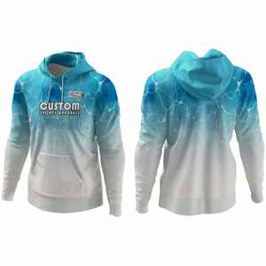 Camisetas de Pesca para Hombre, Personalizadas con Impresión DTF, Poliéster de Secado Rápido, Impresión Digital por Sublimación, Calidad Fina, Transpirables - Product Image 1