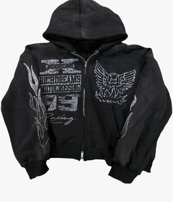 Sudaderas con Capucha Personalizadas de Fábrica con Logotipo para Hombre y Mujer de Invierno - 100% Algodón Ecológico, Corte Holgado, Tallas Grandes Disponibles - Product Image 5