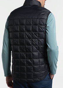 Vente en gros Gilet matelassé élégant pour hommes, vêtements d'extérieur légers et chauds isolés pour l'hiver, imperméables avec logo personnalisé - Product Image 2