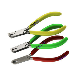 Pince à détails dentaires, outil de pliage et de façonnage de fil d'arc orthodontique TC, 0,50 mm, 0,75 mm, 1,0 mm, poignée en silicone - Product Image 1