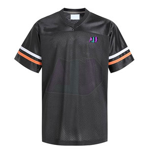 Uniforme de Fútbol Americano Personalizado con Tela Transpirable, Manga Corta y Ajuste Superior para un Movimiento Atlético Mejorado - Product Image 2