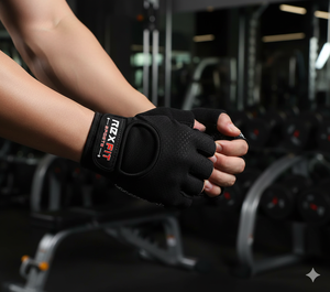 Guantes Deportivos Rexfit para Entrenamiento de Palma Completa, Transpirables y Ligeros, para Gimnasio y Entrenamiento, para Hombres y Mujeres - Product Image 1