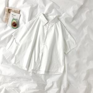 Camisas lisas de verano para mujer de alta calidad, diseño elegante personalizado, camisa al por mayor, camisas informales de algodón 100% para mujer - Product Image 2