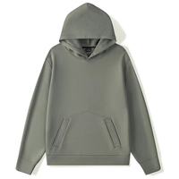 Sudadera con Capucha Extra Grande para Hombre, de Alta Calidad, Personalizable, Ligera, de Algodón y Felpa, con Estampado Digital, Transpirable, Ecológica, para Otoño