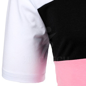 <b>Classic</b> Fit Men's Solid Knitted Cotton for Shirts Short Sleeve Custom Design for Business or Casual Wear - Product Image 3