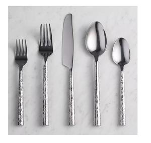 Couverts en métal avec poignée en bois, nouveau Design, prix de gros - Product Image 3