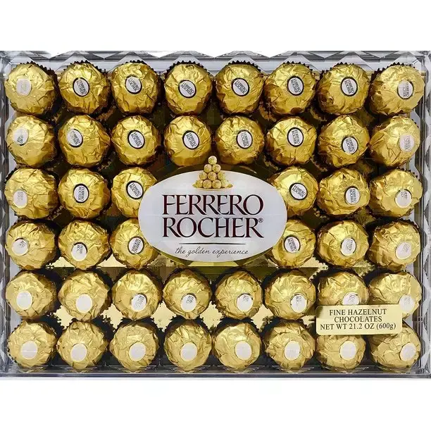Barre de chocolat blanc Ferrero roche avec noisettes et crème 90g, rafaello Ferrero roche (2022 stock frais)