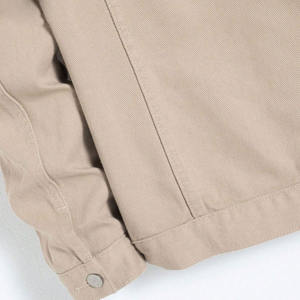 Vente chaude printemps été mode en détresse broderie hommes 100% coton imperméable coupe-vent Denim veste dernière conception - Product Image 6