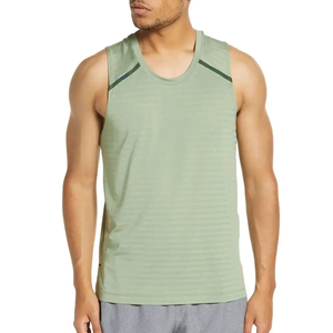 Débardeur d'été en coton de haute qualité pour hommes, débardeur de fitness et de gymnastique pour hommes, débardeur grande taille pour hommes - Product Image 1