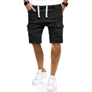 Pantalones cortos de carga informales para exteriores transpirables personalizados para hombre, pantalones cortos de moda de secado rápido de algodón 100% ligeros para hombre 2024 - Product Image 1