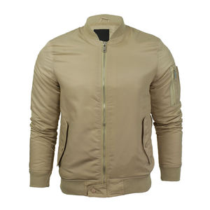 Chaquetas Bomber Vaqueras Casuales para Exteriores, Chaquetas Bomber Acolchadas Personalizadas para Hombre - Product Image 1