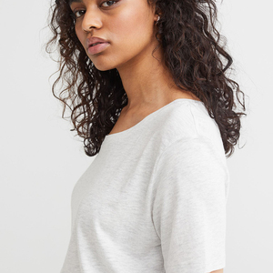 Camisetas de cuello redondo para mujer en muchos colores y todas las tallas con impresión de logotipo personalizado - Product Image 1