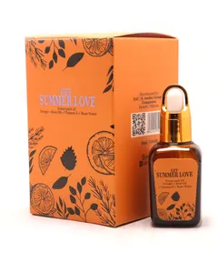 SAC Summer Serum 30ml Vitamina C, Brilho para todas as temporadas em um elegante frasco conta-gotas Brilho em sua pele