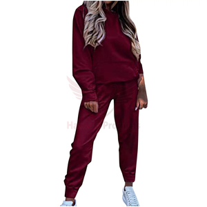 Custom Logo Women's <b>Two</b> <b>Piece</b> Outfits <b>Lounge</b> <b>Sets</b> for Women Sweat Pant Joggers <b>Set</b> Breathable Plus Size Women's <b>Sets</b> - Product Image 4
