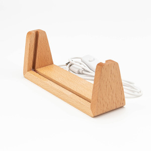 الأكثر مبيعًا قاعدة خشبية على شكل حرف U خشب مخصص ليد ليلي قاعدة مصباح خشبي ليد - Product Image 5