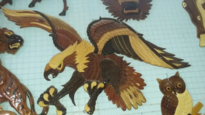 Decoración de Pared de Madera con Intarsia |   Arte en Madera 3D Ecológico y Hecho a Mano para una Decoración Única de VIET FARGIMEX - Product Image 3