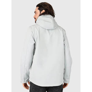 2025 Veste Softshell à fermeture éclair imperméable unisexe pour homme fabriquée au Pakistan OEM USA Taille Veste Softshell personnalisée - Product Image 2