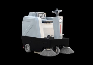 หุ่นยนต์ทำความสะอาดพื้นกลางแจ้งแบบไร้สายสำหรับงานพาณิชย์  แบบชาร์จไฟได้  เครื่องกวาดถนนไฟฟ้า  เครื่องดูดฝุ่นสำหรับโรงงาน - Product Image 3