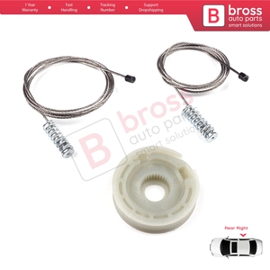 Kit de réparation de lève-vitre BWR513, porte arrière droite pour Focus MK1 4/5 portes, berline, station-wagon, 1143004 - Product Image 3