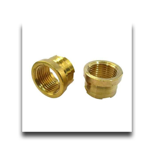 Insertos Hembra de Latón PPR |   Accesorios hexagonales niquelados personalizados con acabado pulido para suministro a granel - Product Image 1