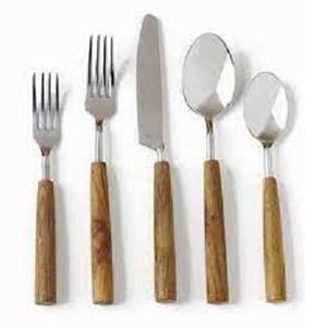 Stainless Steel Spatula Home and Kitchen Colander <b>Spoon</b> Ladle <b>Wood</b> Grain Handle Insulation Kitchenware <b>Cooking</b> Utensil Set - Product Image 3