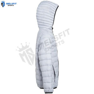 Blousons d'hiver pour homme, nouvelle conception 2025-26, logo frontal, capuche, coupe-vent, respirant, écologique, épais, chaud, lettres - Product Image 3