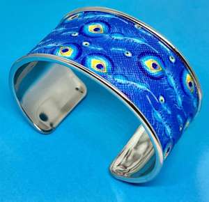 Servilleteros de latón de calidad superior del proveedor superior, servilletero con patrón de forro impreso esmaltado, brazaletes de mesa de moda - Product Image 1