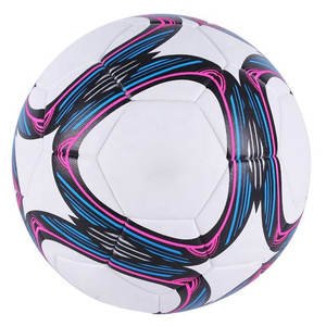 High Quality Custom PU <b>Leather</b> Soccer Ball Official Size 5 <b>Football</b> for Sports and Training Direct from Manufacturer Supply - Product Image 2