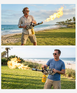 PH003 Classic Metal Detachable Outdoor Propane Thrower &amp; Torch <strong>Lighter</strong> for Camping BBQ <strong>Weeding</strong>-Gift Box - Product Image 6