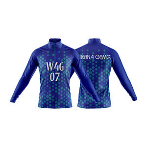 Maillot de Ciclismo Unisex Personalizado de Manga Larga, Transpirable, Absorbente de Humedad, de Secado Rápido, Cortavientos, Talla Grande, Sin Costuras, de Spandex/Poliéster - Product Image 3