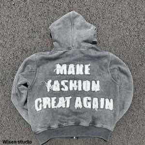 เสื้อมีฮู้ดและสเวตเตอร์ของผู้ชายปักลายแบบกำหนดเอง - Product Image 5