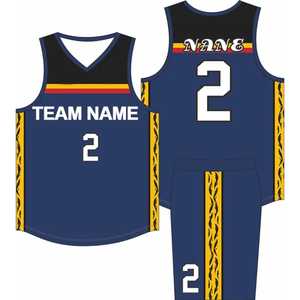 Premium meilleur personnalisable pas cher 100% Polyester réversible maillot de basket-ball respirant entraînement basket-ball uniforme ensemble pour hommes - Product Image 2