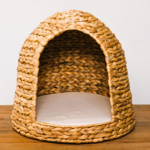 Casa de campaña para mascotas de jacinto de agua, precio económico, venta al por mayor, OEM, muebles para perros y gatos, tiendas de campaña portátiles para animales - Product Image 5