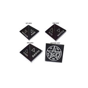 Pirámide de orgonita de turmalina y Jade verde, protege la radiación EMF - Product Image 4