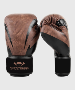 Guantes MMA de diseño de logotipo personalizado profesional 10OZ 12OZ 14OZ 16OZ cuero cómodo impermeable al aire libre entrenamiento empuñaduras - Product Image 1