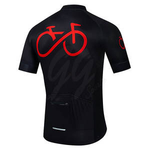 2025 MOQ bajo ciclismo Jersey 100% poliéster hecho ciclismo Jersey nuevo estilo ciclismo Jersey - Product Image 2