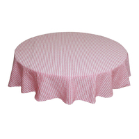 Couverture de table de nappe de plongée ignifuge sans plis à tricoter extensible bleu