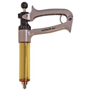 Jeringa Semiautomática de Plástico para Ganado de 10ml/20ml, 5 Velocidades Ajustables, Inyección Continua Repetida, Luer Lock, Reutilizable - Product Image 3