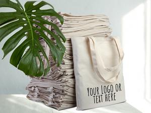 Vente en gros 14x16 pouces sacs fourre-tout en toile écologiques personnalisés conception multifonctionnelle durable promotionnelle pour le linge personnalisé - Product Image 2