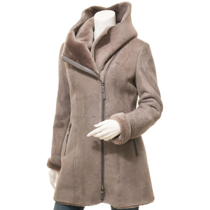 เสื้อโค้ทหนังแท้สั่งตัดสำหรับผู้หญิง คุณภาพดีเยี่ยม - Product Image 2