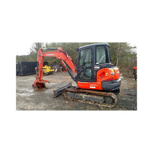 Kubota-Miniexcavadora compacta con sistema hidráulico fuerte, máquina duradera para trabajos de paisajismo - Product Image 3